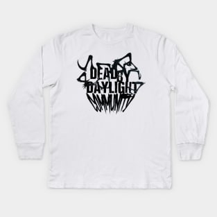 Dead By Daylight Community Logo - Black Kids Long Sleeve T-Shirt